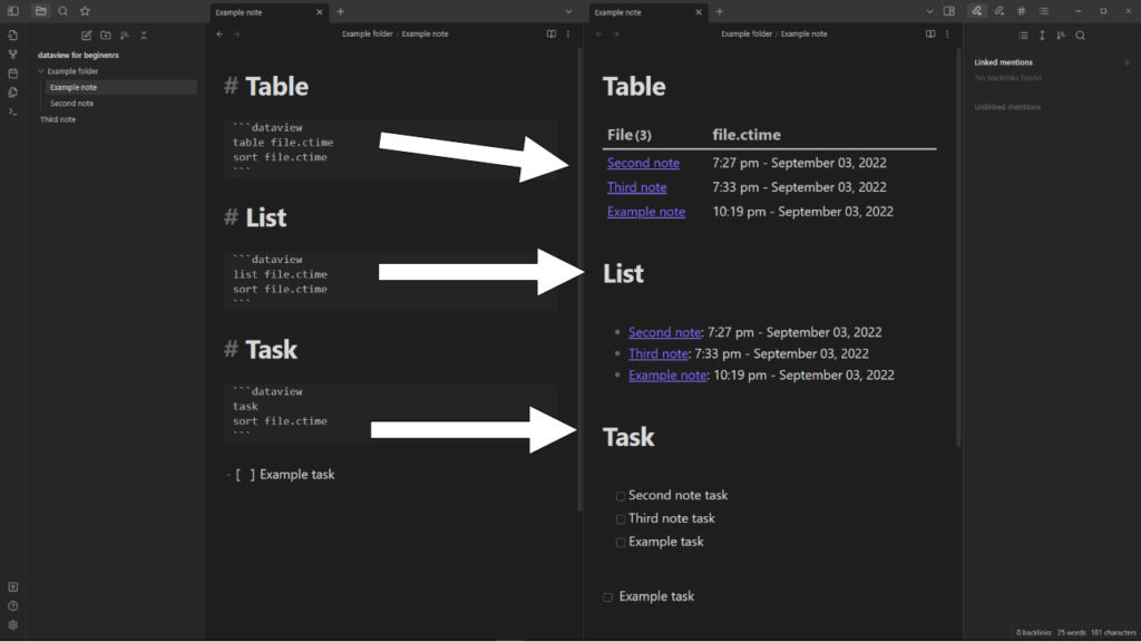 sorted queries