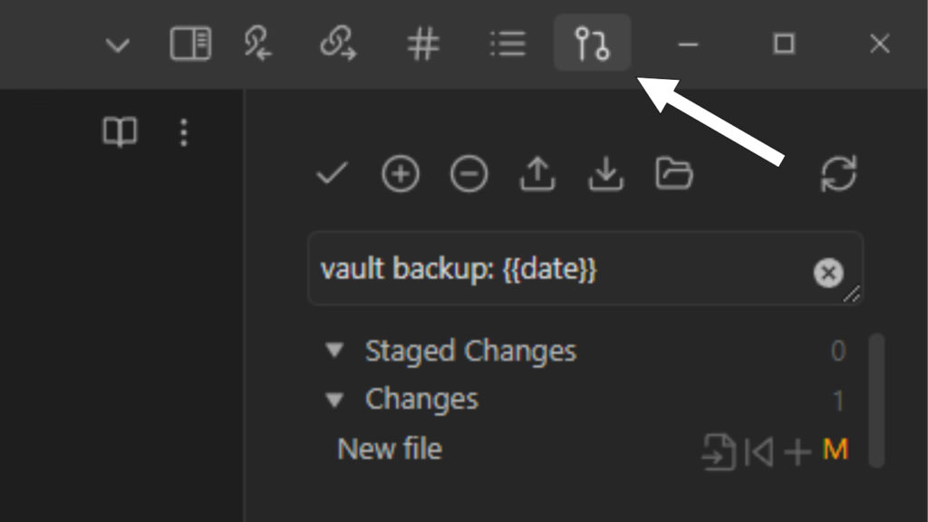 source control side panel